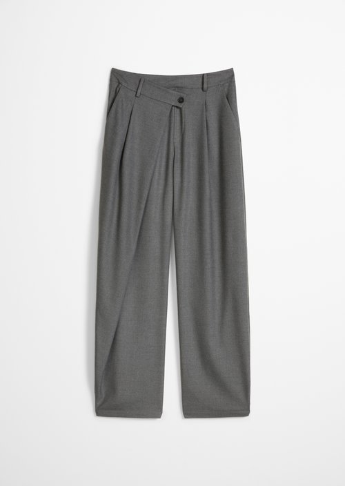 Barrel Crossover Pants — Dark Shadow Melange