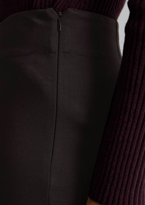 Jerseyhose wide Black in Detailansicht