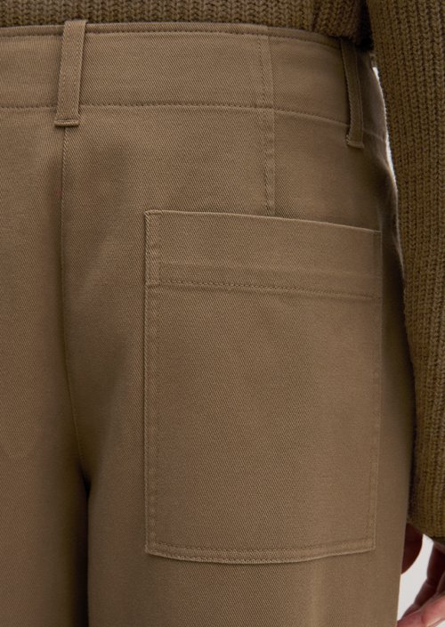 Regular-fit pants — Milky Brown