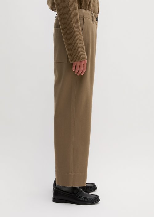 Regular-fit pants — Milky Brown