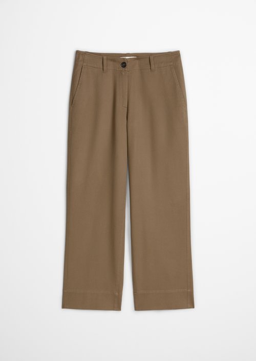 Regular-fit pants — Milky Brown