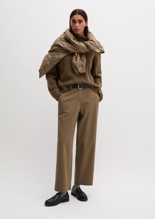 Regular-fit pants — Milky Brown