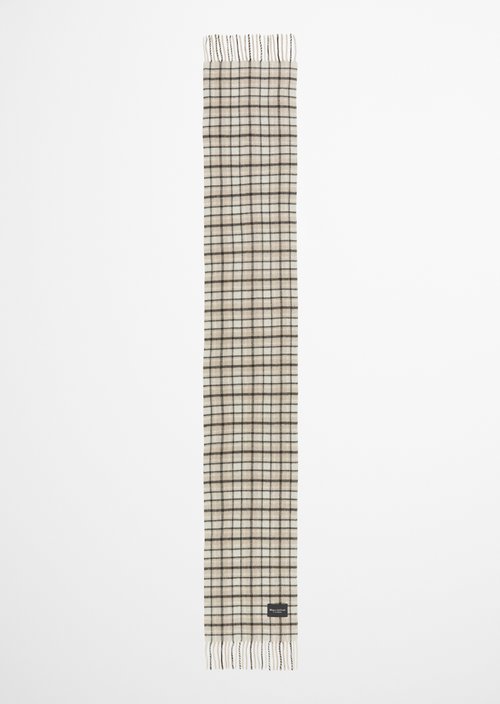 Karierter Schal — Light Grey