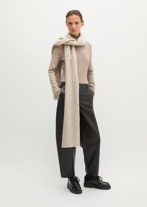 Slim-fit long-sleeve shirt — Chalky Mauve