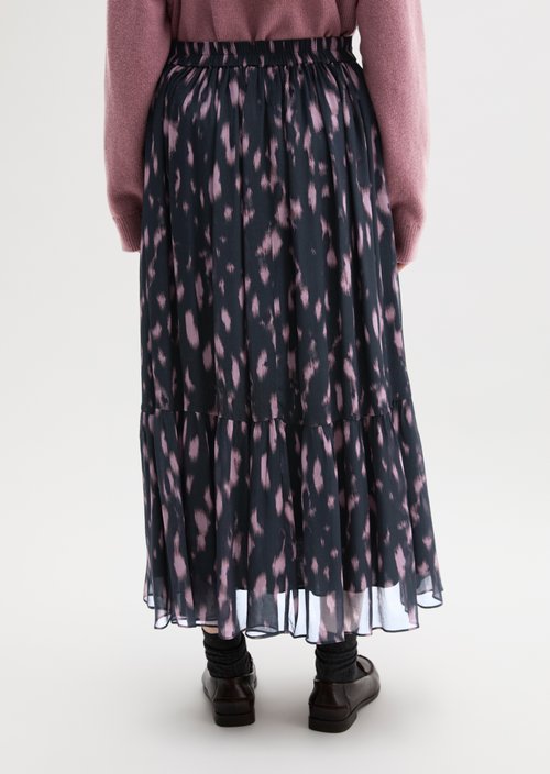 Regular Crinkle Skirt — Dark Grey