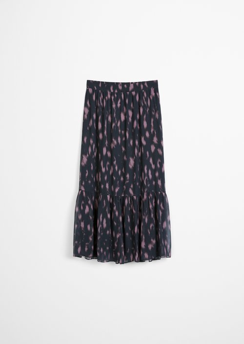 Regular Crinkle Skirt — Dark Grey
