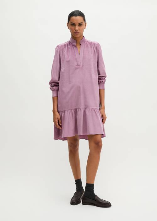 Samtkleid regular Gentle Mauve in Frontalansicht