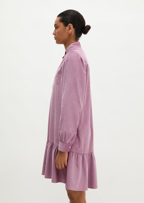 Velvet Dress, Regular Fit — Gentle Mauve