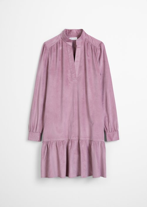 Velvet Dress, Regular Fit — Gentle Mauve