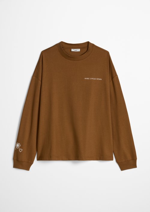 Relaxed-fit long-sleeve shirt — Old Copper