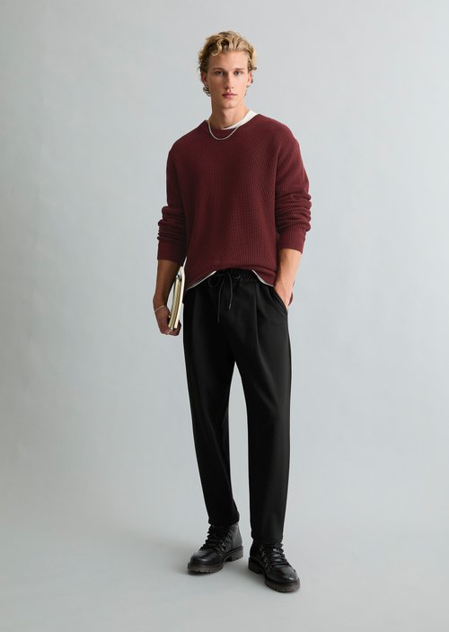 Viggo Jogger Relaxed Pants — Black