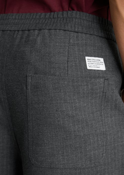 Lars Jogger Relaxed Pants — Dark Grey