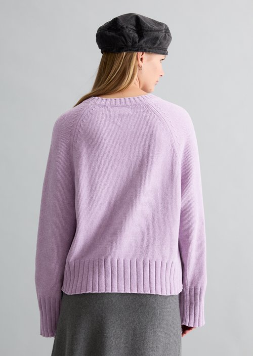 Oversized Sweater — Lumi Lilac