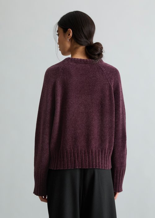 Oversized Sweater — Rhubarb Jam