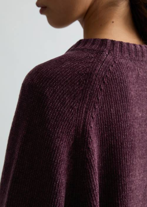 Pullover oversize Rhubarb Jam in Detailansicht