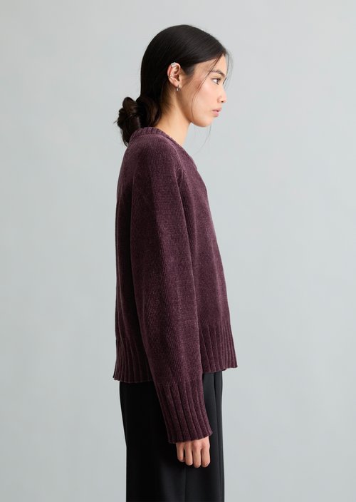 Oversized Sweater — Rhubarb Jam
