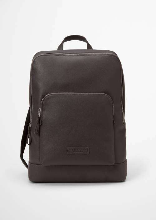 Sac à dos modèle Fabio Dark Nickle en vue de face