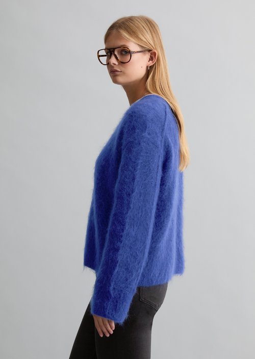 Cozy Oversized Sweater — Dark Acai