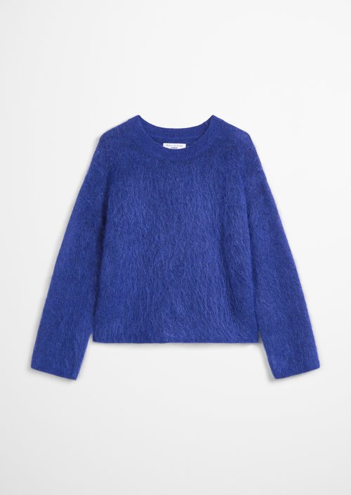 Cozy Oversized Sweater — Dark Acai