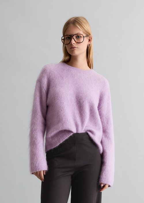 Cozy Oversized Sweater — Lumi Lilac