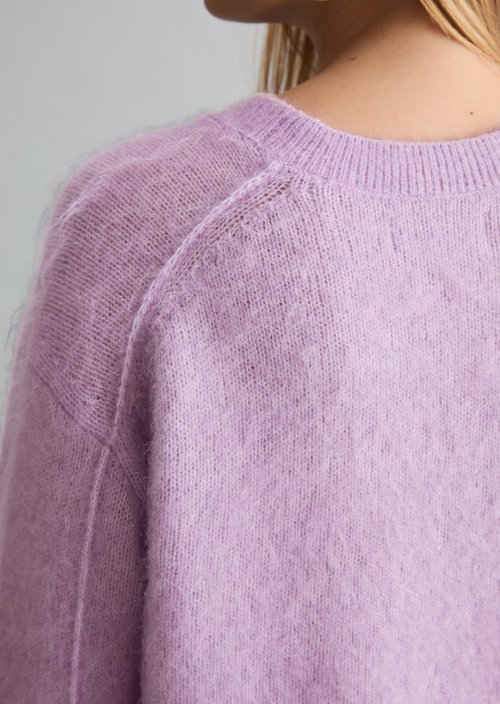 Cozy Oversized Sweater — Lumi Lilac