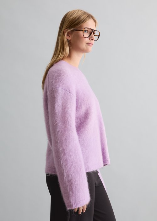 Cozy Oversized Sweater — Lumi Lilac