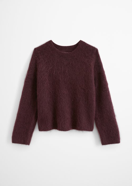 Cozy Oversized Sweater — Rhubarb Jam