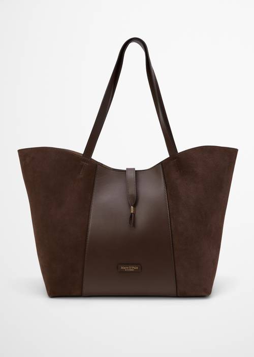 Shopper Model Gianna Burnt Coffee in Frontalansicht