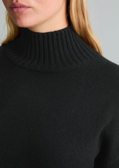 Oversized Sweater — Black