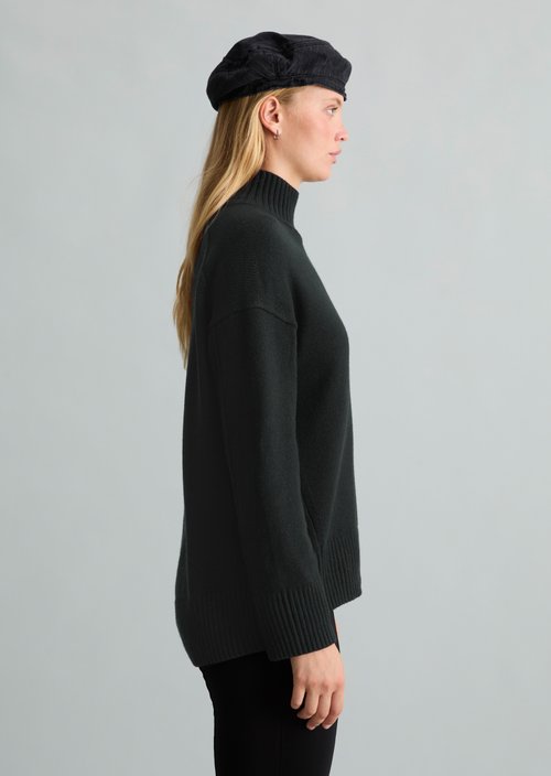 Oversized Sweater — Black