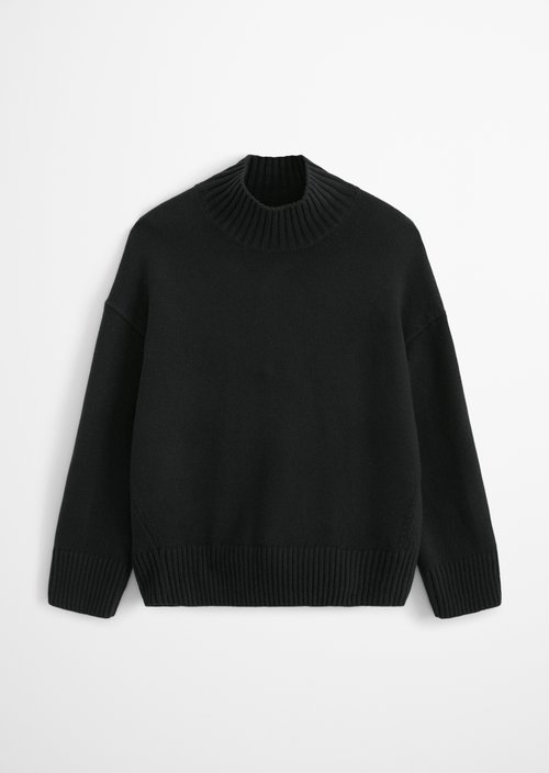 Oversized Sweater — Black