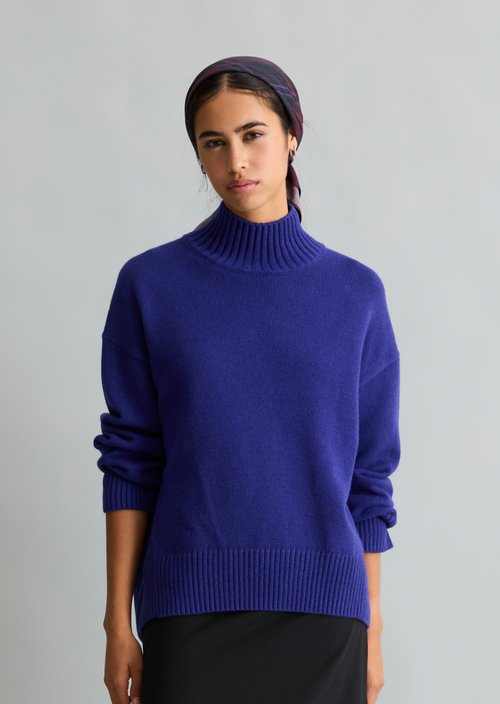 Oversized Sweater — Dark Acai