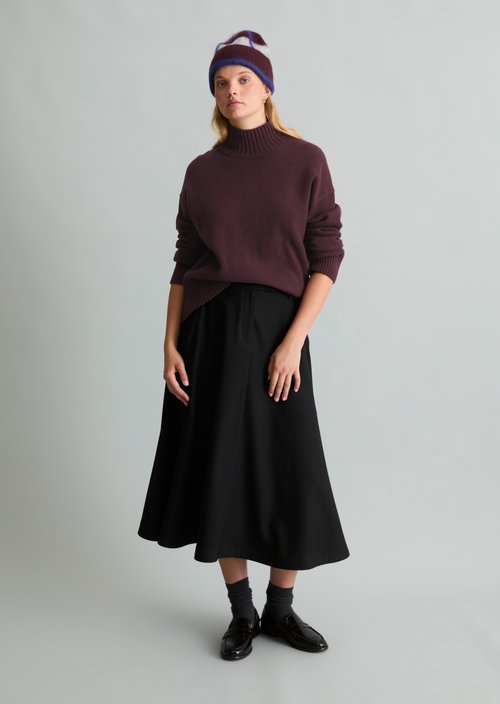 Oversized Sweater — Rhubarb Jam