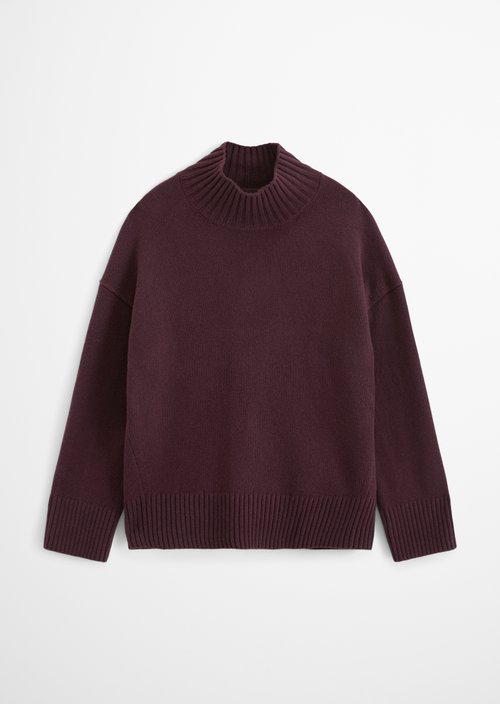Oversized Sweater — Rhubarb Jam