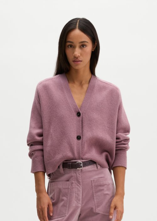 Regular Cardigan — Gentle Mauve