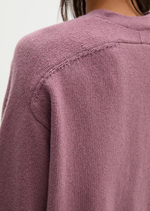 Regular Cardigan — Gentle Mauve