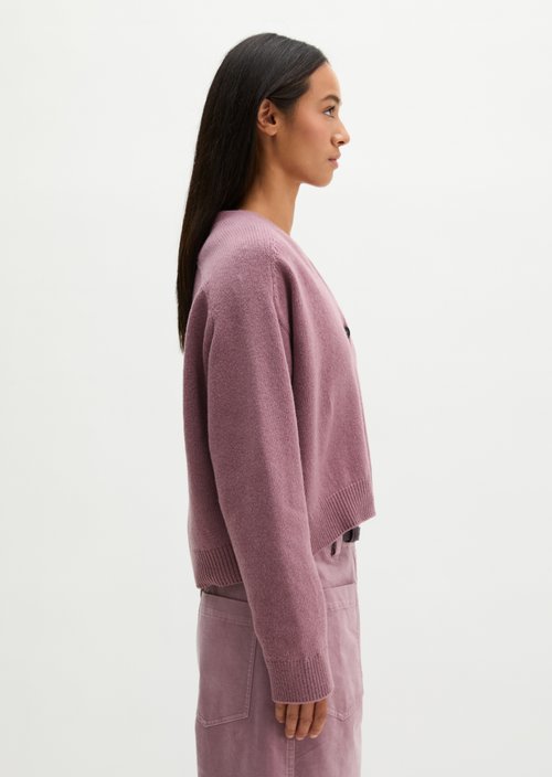 Regular Cardigan — Gentle Mauve