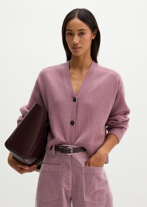 Regular Cardigan — Gentle Mauve