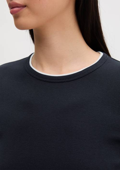 Regular-fit long-sleeve shirt Manic Midnight in detail view