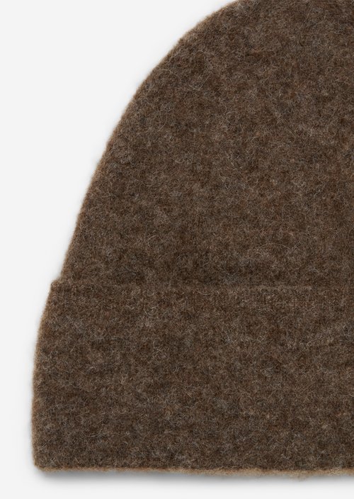 Cap — Soft Brown Melange
