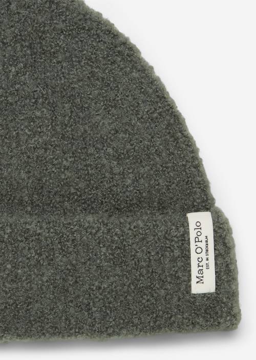 Bouclé-Mütze Foggy Blue - Produkt Bild 2
