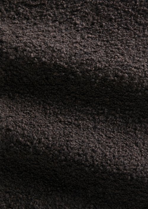 Bouclé-Schal — Stone Brown Melange