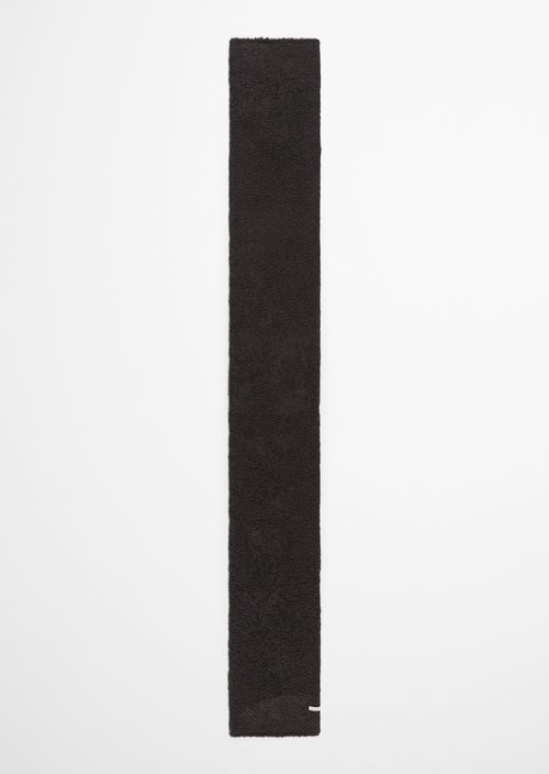 Bouclé-Schal — Stone Brown Melange