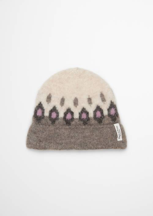 Jacquard Beanie Light Beige - Product image 1