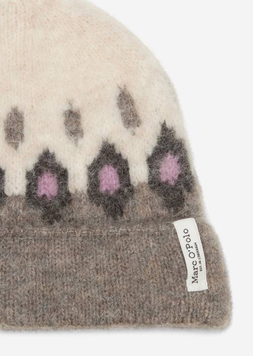 Jacquard Beanie Light Beige - Product image 2