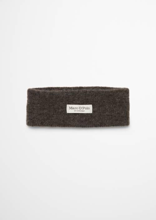 Žakárová čelenka Stone Brown Melange - Obrázek produktu 1