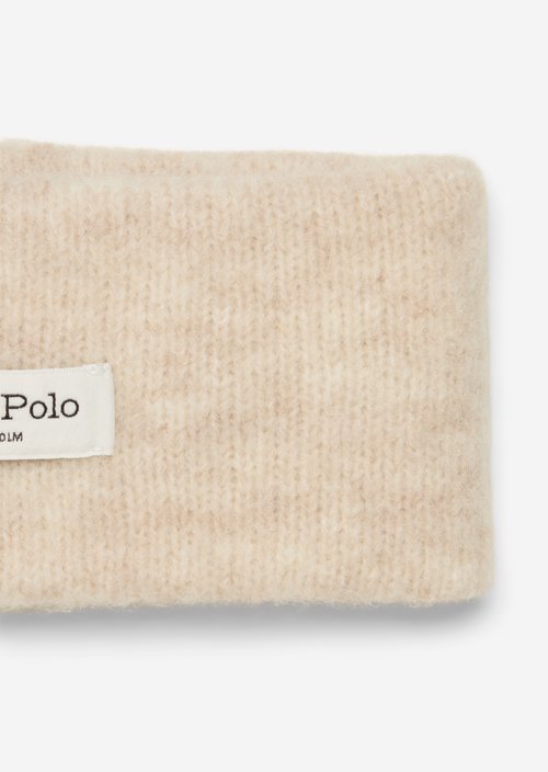Jacquard Headband — Light Stone Melange