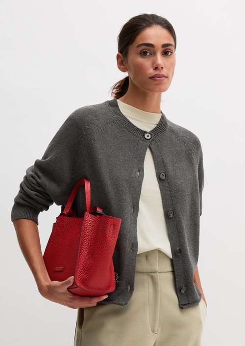 Regular Cardigan — Middle Grey Melange