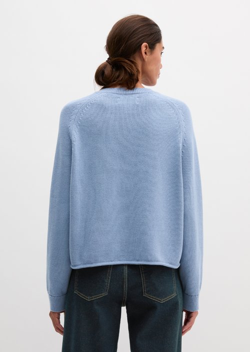 Regular Cardigan — Clear Blue