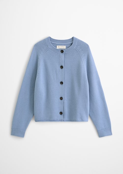 Regular Cardigan — Clear Blue